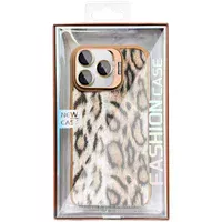 Чохол TPU+PC Wild Leopard with MagSafe and Lens для Apple iPhone 16 Pro Max (6.9") Brown
