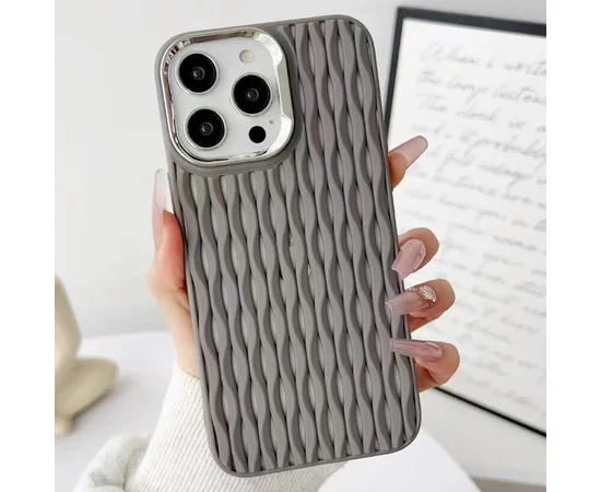 Чехол TPU Ribbio для Apple iPhone 16 Pro Max (6.9") Gray