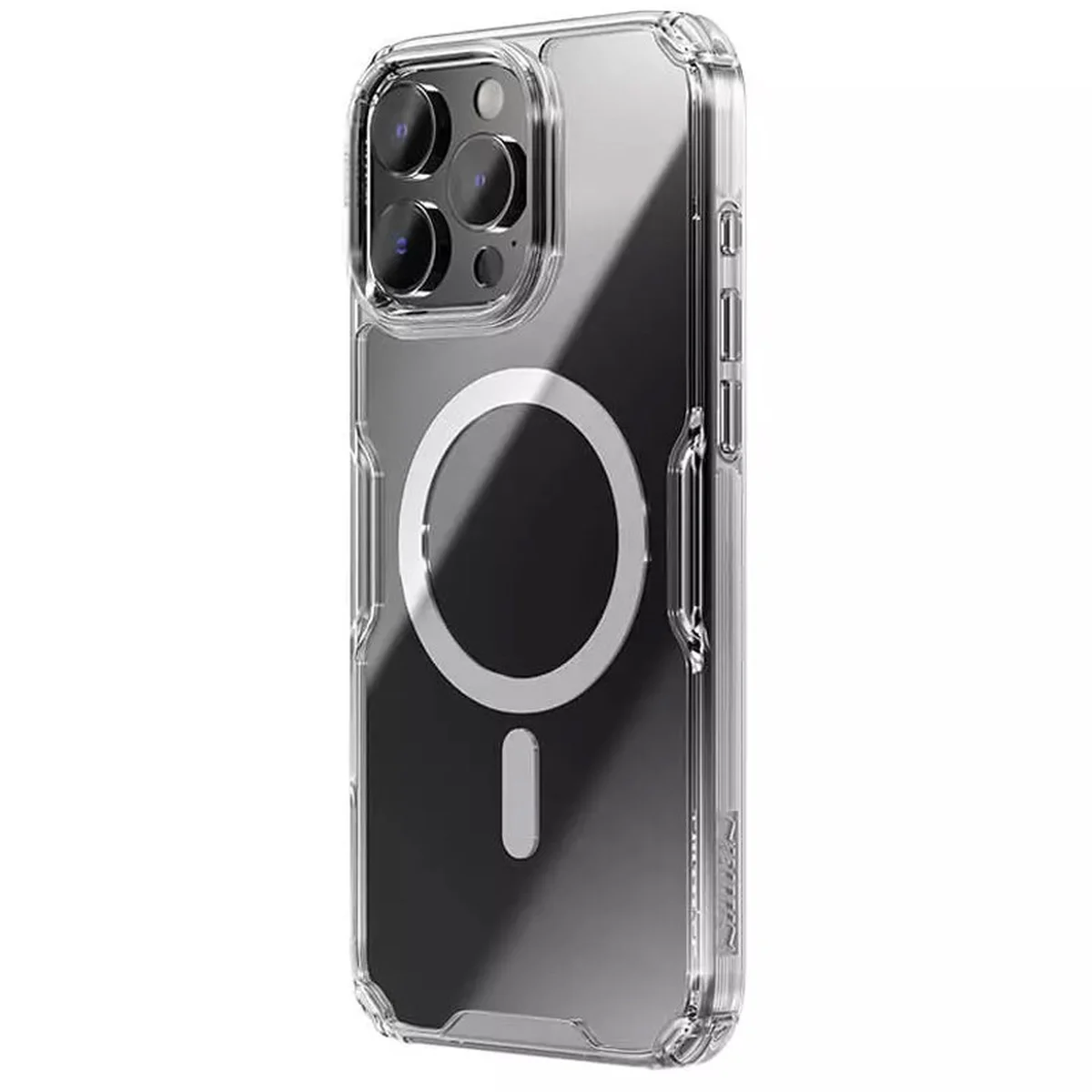 TPU чехол Nillkin Nature Pro Magnetic для Apple iPhone 16 Pro Max (6.9") Бесцветный (прозрачный)