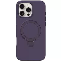 Чохол Silicone Case Full Protective NO LOGO with Ring для Apple iPhone 16 Pro Max (6.9") Purple