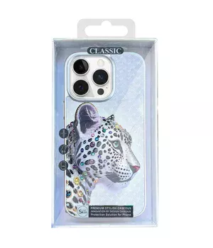 Чохол TPU+PC Crystal Hunt with MagSafe для Apple iPhone 16 Pro Max (6.9") White