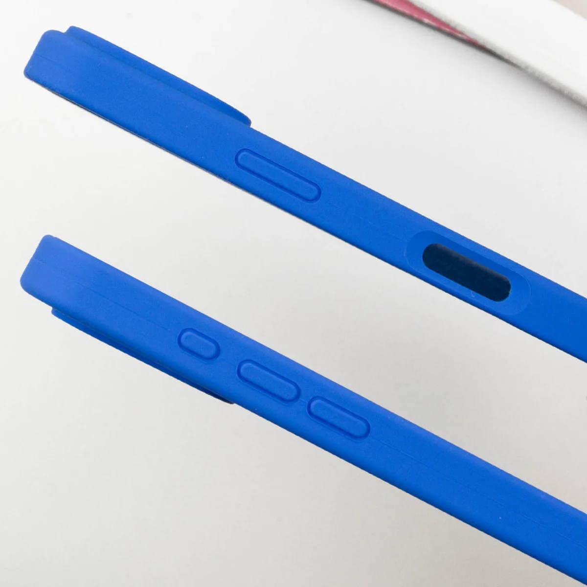 Чехол Silicone Case Full Protective (AA) для Apple iPhone 16 Pro Max (6.9") Синий / Capri Blue