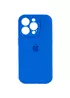 Чехол Silicone Case Full Camera Protective (AA) для Apple iPhone 16 Pro Max (6.9") Синий / Capri Blue