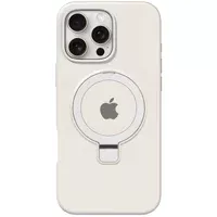 Чехол Silicone Case Full Protective with Ring для Apple iPhone 16 Pro Max (6.9") White
