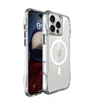 Чохол TPU Space Octagon with MagSafe для Apple iPhone 16 Pro Max (6.9") Clear
