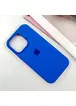 Чехол Silicone Case Full Protective (AA) для Apple iPhone 16 Pro Max (6.9") Синий / Capri Blue