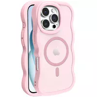 Чохол TPU+PC Undine with MagSafe для Apple iPhone 16 Pro Max (6.9") Pink
