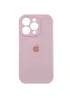 Чехол Silicone Case Full Camera Protective (AA) для Apple iPhone 16 Pro Max (6.9") Розовый / Chalk Pink