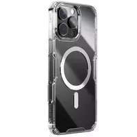 TPU чехол Nillkin Nature Pro Magnetic для Apple iPhone 16 Pro Max (6.9") Бесцветный (прозрачный)