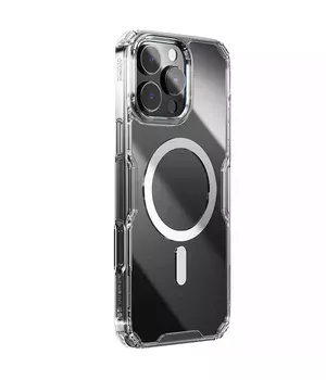 TPU чехол Nillkin Nature Pro Magnetic для Apple iPhone 16 Pro Max (6.9") Бесцветный (прозрачный)