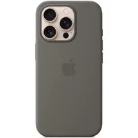 Чехол Silicone case (AAA) full with Magsafe and Animation для Apple iPhone 16 Pro Max (6.9") Stone Grey