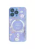 TPU+PC чехол Secret Garden with MagSafe для Apple iPhone 16 Pro Max (6.9") Lilac
