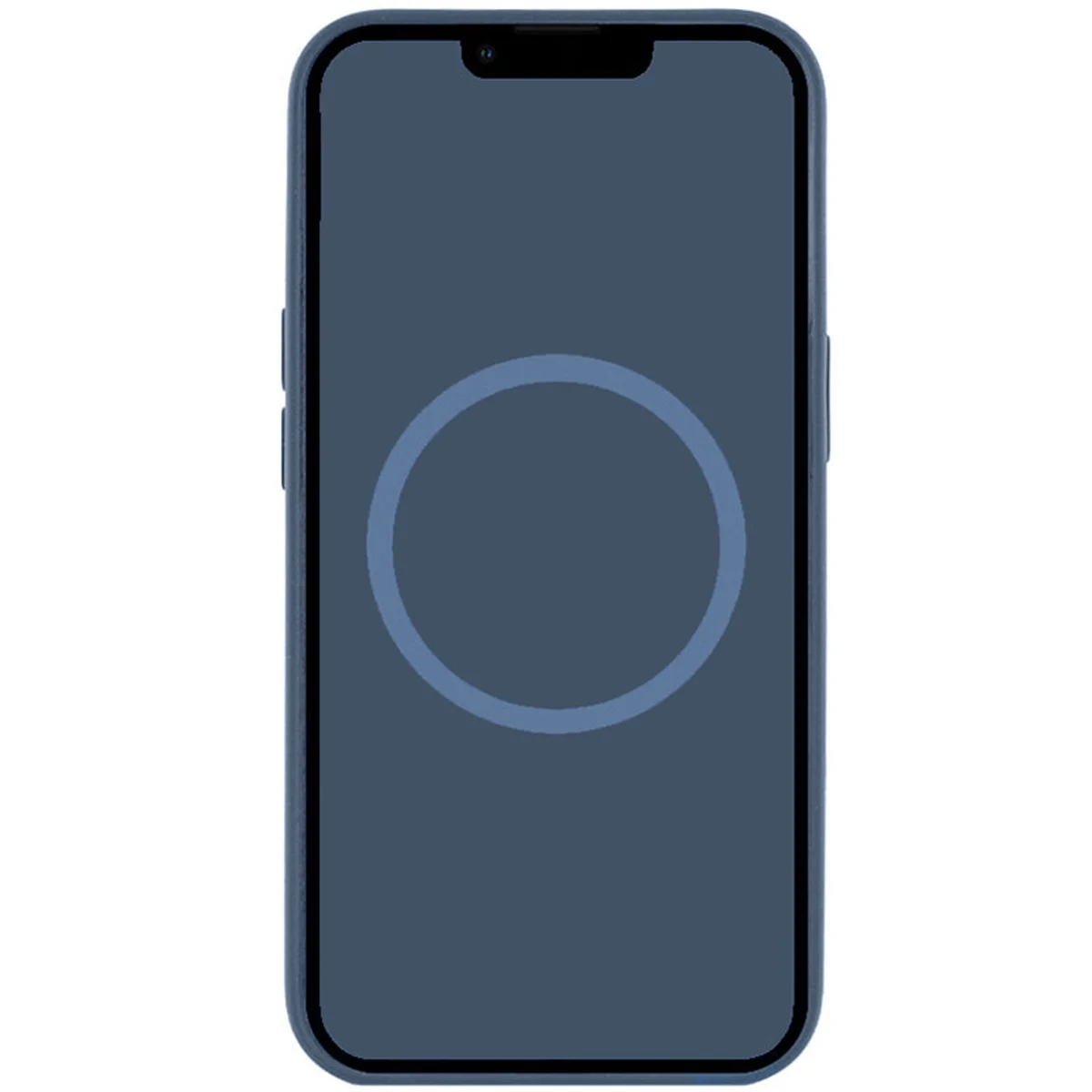Чохол Silicone case (AAA) full with Magsafe and Animation для Apple iPhone 16 Pro Max (6.9") Denim