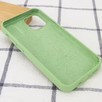 Чохол Silicone Case Full Protective (AA) для Apple iPhone 16 Pro Max (6.9") М'ятний / Mint