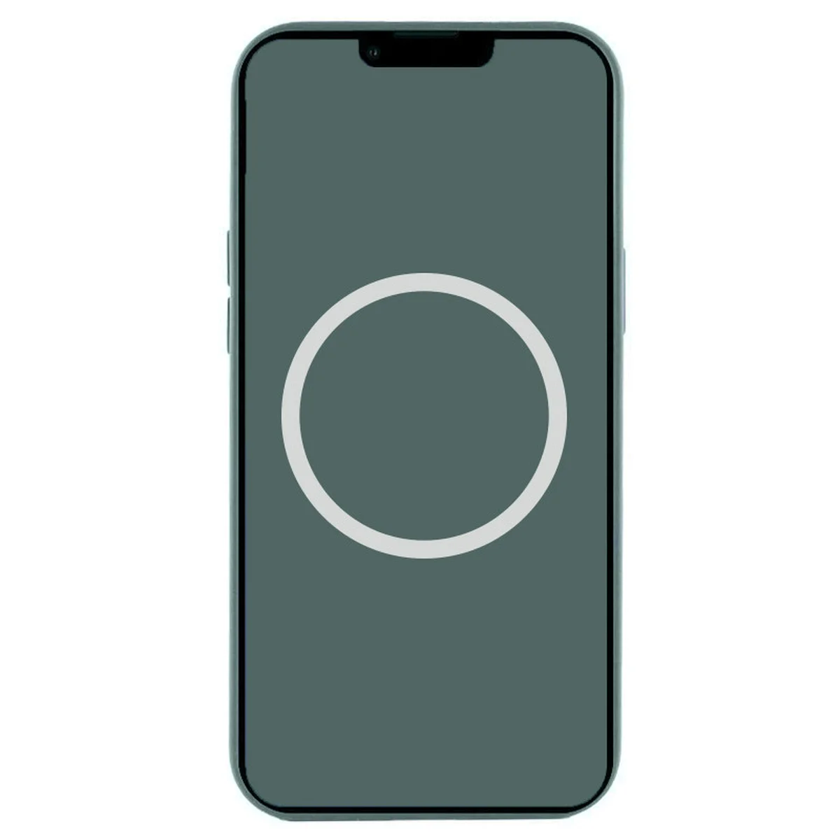 Чехол Silicone case (AAA) with Magsafe and Animation (button) для Apple iPhone 16 Pro Max (6.9") Lake Green