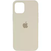 Чехол Silicone Case Full Protective (AA) для Apple iPhone 16 Pro Max (6.9") Бежевый / Antigue White