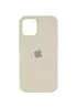 Чехол Silicone Case Full Protective (AA) для Apple iPhone 16 Pro Max (6.9") Бежевый / Antigue White