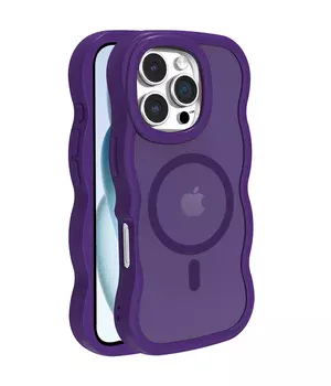 Чехол TPU+PC Undine with MagSafe для Apple iPhone 16 Pro Max (6.9") Purple