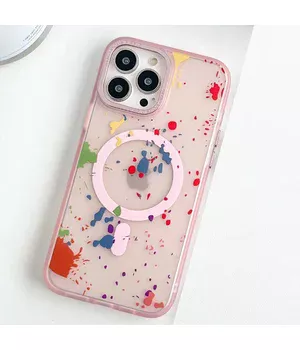 Чохол TPU+PC Flush with MagSafe для Apple iPhone 16 Pro Max (6.9") Baby pink