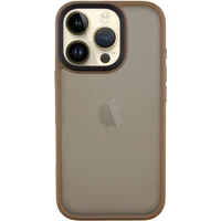 TPU+PC чохол Metal Buttons для Apple iPhone 16 Pro Max (6.9") Золотий