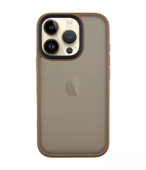 TPU+PC чехол Metal Buttons для Apple iPhone 16 Pro Max (6.9") Золотой