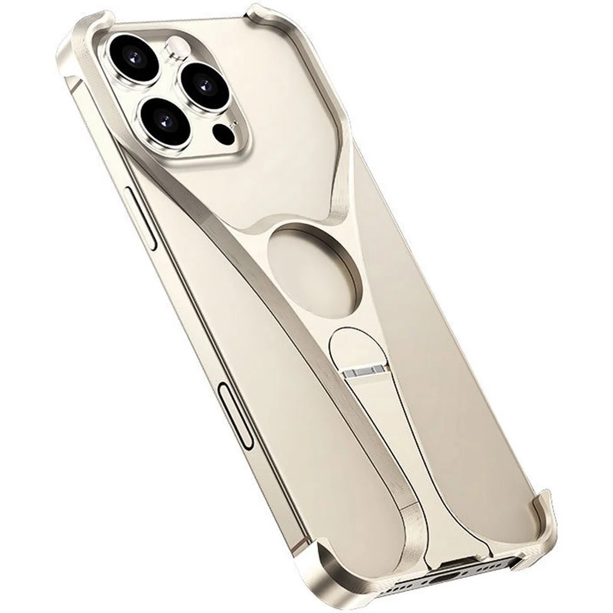 Чехол Bumper Y для Apple iPhone 16 Pro Max (6.9") Desert titanium