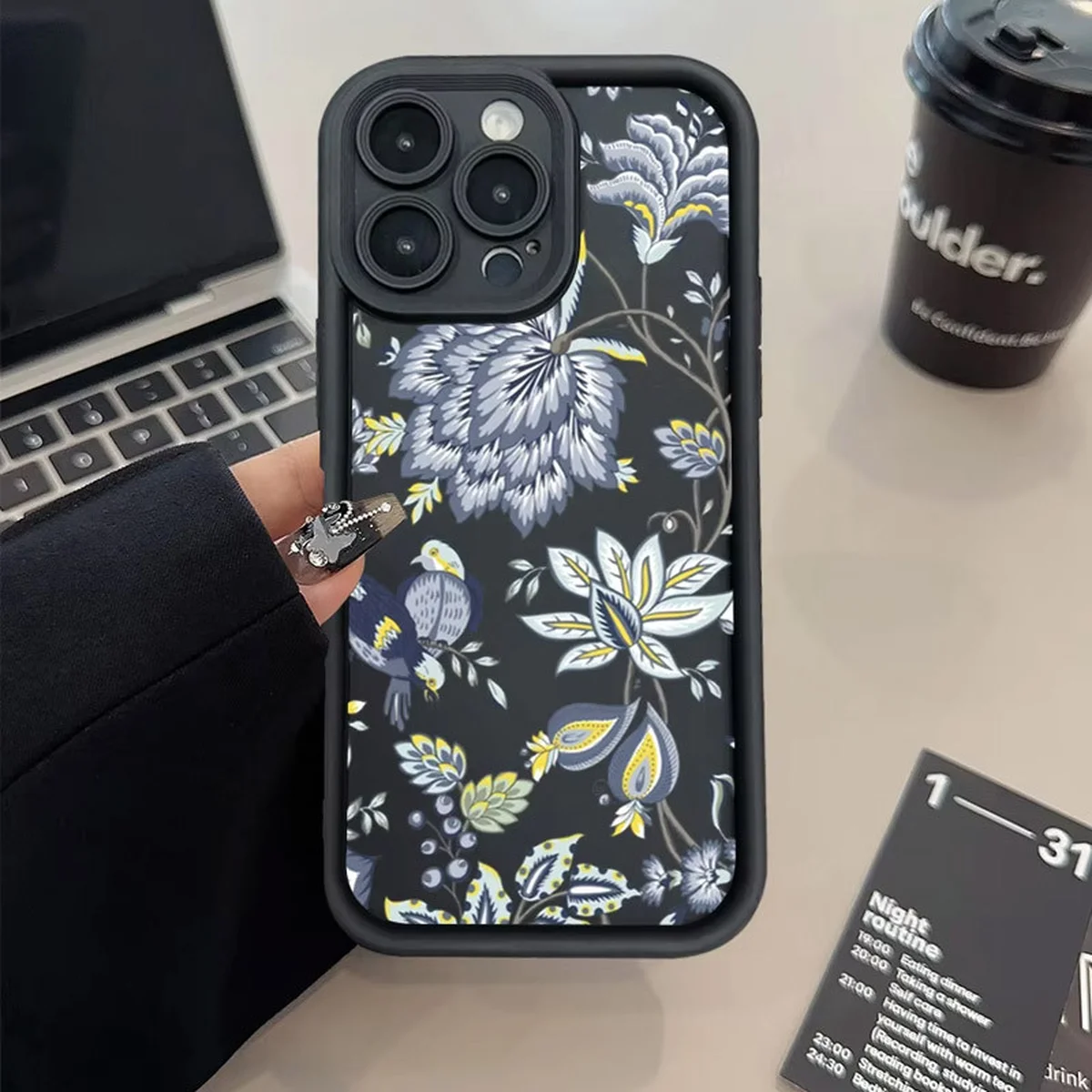 TPU чехол Prestige для Apple iPhone 16 Pro Max (6.9") Peony