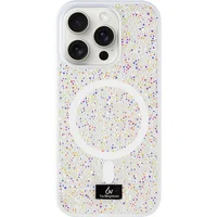 TPU чохол Bling World Rock Diamond with MagSafe для Apple iPhone 16 Pro Max (6.9") White