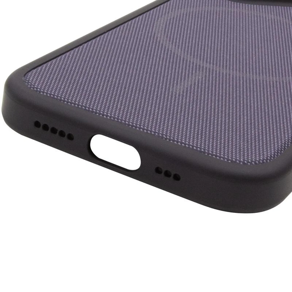 Чохол PC TechWoven Hybrid with MagSafe для Apple iPhone 16 Pro Max (6.9") Black / Purple