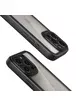 TPU чехол Transparent + Colour 1,5mm для Apple iPhone 16 Pro Max (6.9") Black