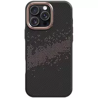 TPU чохол Monzo (MagFit) для Apple iPhone 16 Pro Max (6.9") Titanium gold