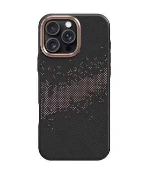 TPU чехол Monzo (MagFit) для Apple iPhone 16 Pro Max (6.9") Titanium gold