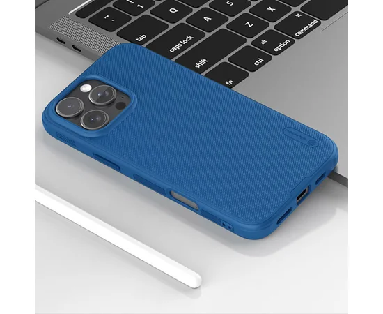 Чехол Nillkin Matte Pro для Apple iPhone 16 Pro Max (6.9") Синий / Blue
