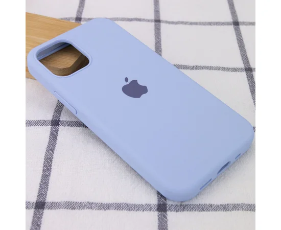 Чохол Silicone Case Full Protective (AA) для Apple iPhone 16 Pro Max (6.9") Синій / Lilac Blue