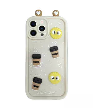 Чехол TPU Toys Case with Ears для Apple iPhone 16 Pro Max (6.9") Sand