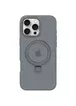 Чохол Silicone Case Full Protective with Ring для Apple iPhone 16 Pro Max (6.9") Grey