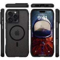 Чохол TPU Space Octagon with MagSafe для Apple iPhone 16 Pro Max (6.9") Carbon Black