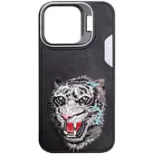TPU+PC чехол Friends для Apple iPhone 16 Pro Max (6.9") Black Tiger