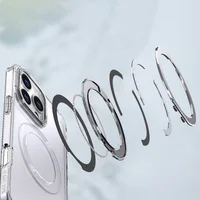 Чохол TPU+PC Empire with MagSafe and Ring для iPhone 16 Pro Max (6.9") Clear