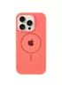 Чехол Silicone Case Full Protective (AA) with MagSafe для Apple iPhone 16 Pro Max (6.9") Арбузный / Watermelon red