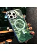 Чохол TPU Shiny Mountain (MagFit) для Apple iPhone 16 Pro Max (6.9") Green