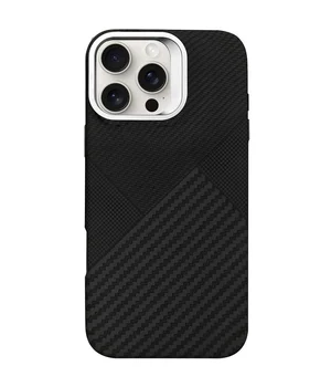 TPU чехол Pixel Craft with MagSafe для Apple iPhone 16 Pro Max (6.9") Graphite Flow