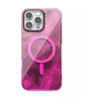Чехол TPU Shiny Mountain (MagFit) для Apple iPhone 16 Pro Max (6.9") Pink