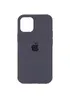 Чохол Silicone Case Full Protective (AA) для Apple iPhone 16 Pro Max (6.9") Сірий / Dark Gray