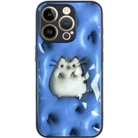 TPU+PC чохол Prisma Fluffie для Apple iPhone 16 Pro Max (6.9") Pusheen