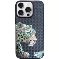 Чехол TPU+PC Crystal Hunt with MagSafe для Apple iPhone 16 Pro Max (6.9") Black