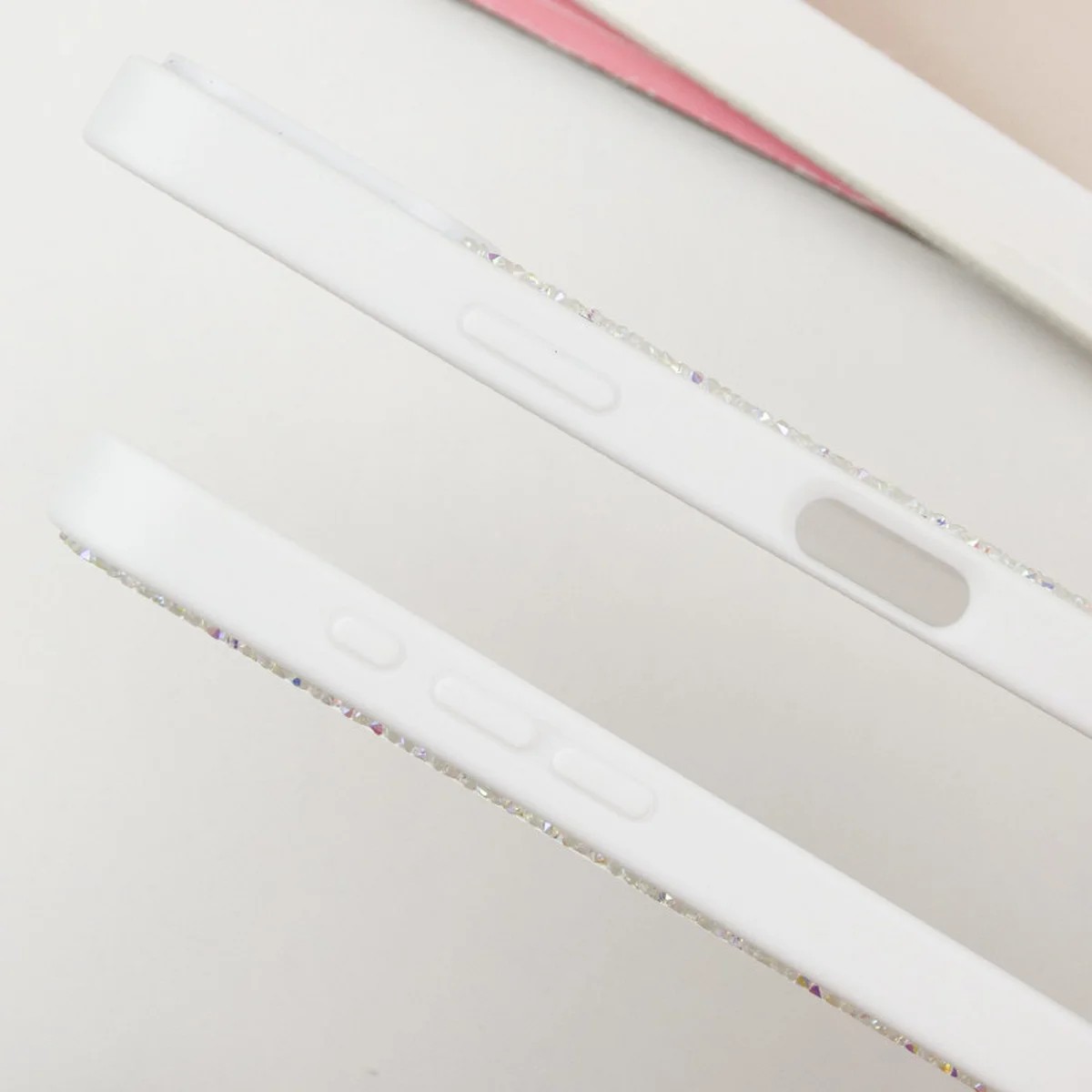 TPU чохол Bling World Rock Diamond with MagSafe для Apple iPhone 16 Pro Max (6.9") White