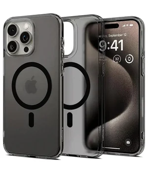 Чохол SGP Black Matte (MagFit) для Apple iPhone 16 Pro (6.3") Black