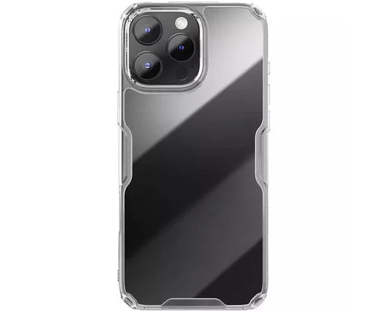 TPU чохол Nillkin Nature Pro Series для Apple iPhone 16 Pro (6.3") Безбарвний (прозорий)