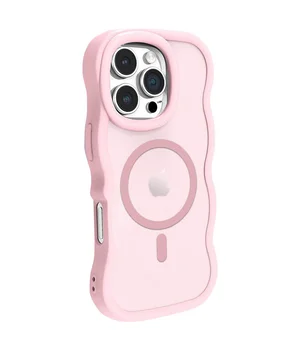 Чехол TPU+PC Undine with MagSafe для Apple iPhone 16 Pro (6.3") Pink